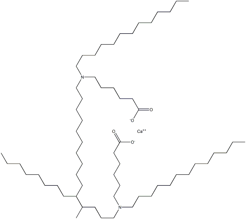 Bis[6-(ditridecylamino)hexanoic acid]calcium salt