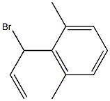 1-(1-Bromoallyl)-2,6-dimethylbenzene,,结构式