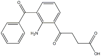 4-(2-Amino-3-benzoylphenyl)-4-oxobutyric acid