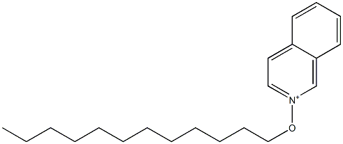 2-ドデシルオキシイソキノリニウム 化学構造式