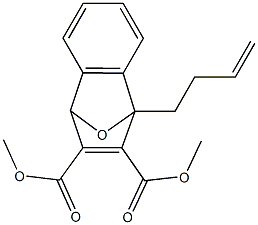 1,4-Dihydro-1-(3-butenyl)-1,4-epoxynaphthalene-2,3-dicarboxylic acid dimethyl ester