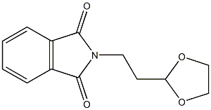 2-[2-(1,3-Dioxolan-2-yl)ethyl]-2,3-dihydro-1H-isoindole-1,3-dione Structure