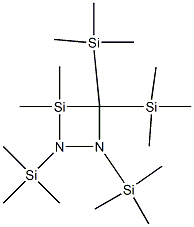 3,3-Dimethyl-1,2,4,4-tetrakis(trimethylsilyl)-1,2-diaza-3-silacyclobutane