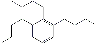 1,2,3-Tributylbenzene 结构式