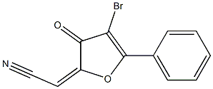 2-Cyanomethylene-4-bromo-5-phenylfuran-3(2H)-one|