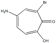 5-Amino-7-bromo-2-hydroxy-2,4,6-cycloheptatrien-1-one|