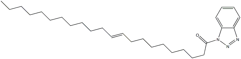 1-(1-オキソ-10-ドコセニル)-1H-ベンゾトリアゾール 化学構造式
