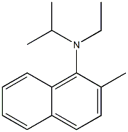 N-Ethyl-N-isopropyl-2-methylnaphthalen-1-amine Structure