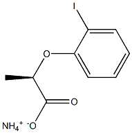  [R,(-)]-2-(o-Iodophenoxy)propionic acid ammonium salt