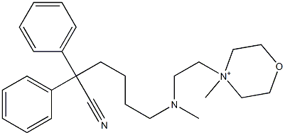 4-[2-[(5-Cyano-5,5-diphenylpentyl)methylamino]ethyl]-4-methylmorpholinium