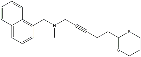 5-(1,3-Dithian-2-yl)-N-methyl-N-(1-naphthalenylmethyl)-2-pentyn-1-amine