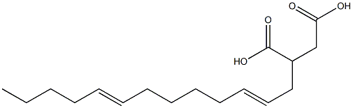 (2,8-Tridecadienyl)succinic acid