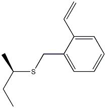 [R,(-)]-sec-Butyl o-vinylbenzyl sulfide