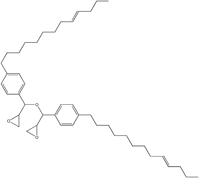4-(9-Tridecenyl)phenylglycidyl ether,,结构式