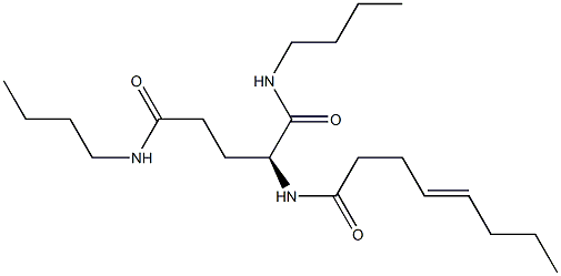  N2-(4-Octenoyl)-N1,N5-dibutylglutaminamide