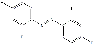 2,2',4,4'-Tetrafluoroazobenzene Structure