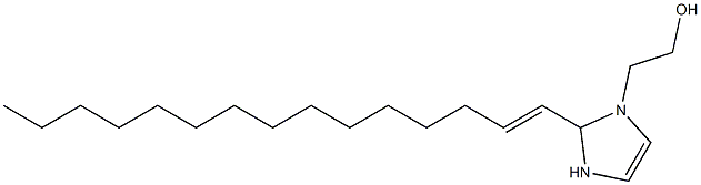 2-(1-Pentadecenyl)-4-imidazoline-1-ethanol Structure