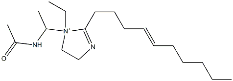  1-[1-(Acetylamino)ethyl]-2-(4-decenyl)-1-ethyl-2-imidazoline-1-ium