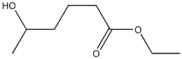 5-Hydroxyhexanoic acid ethyl ester Structure