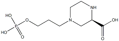 Phosphoric acid [3-[(2R)-2-carboxypiperazin-4-yl]propan-1-yl] ester|