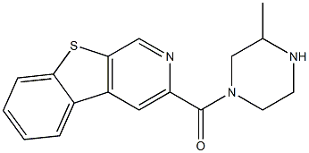 3-(3-Methyl-1-piperazinylcarbonyl)[1]benzothieno[2,3-c]pyridine