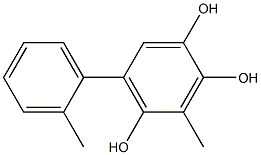 3-Methyl-5-(2-methylphenyl)benzene-1,2,4-triol