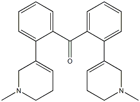 [(1-Methyl-1,2,5,6-tetrahydropyridin)-3-yl]phenyl ketone Structure