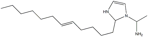 1-(1-Aminoethyl)-2-(5-dodecenyl)-4-imidazoline