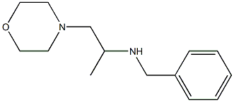1-Morpholino-2-(benzylamino)propane 结构式
