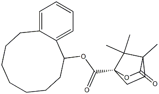 (1S)-4,7,7-Trimethyl-3-oxo-2-oxabicyclo[2.2.1]heptane-1-carboxylic acid (5,6,7,8,9,10,11,12-octahydrobenzocyclodecen)-12-yl ester|