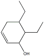 5,6-Diethyl-2-cyclohexen-1-ol Structure