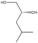 [R,(+)]-4-Methyl-1,2-pentanediol Structure