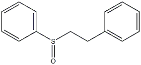 Phenyl phenethyl sulfoxide Struktur