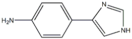 5-(4-Aminophenyl)-3H-imidazole Struktur