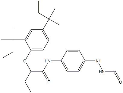 N-[4-(2-Formylhydrazino)phenyl]-2-(2,4-di-tert-pentylphenoxy)butanamide