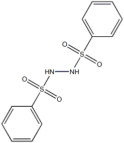 1,2-Bis(phenylsulfonyl)hydrazine,,结构式
