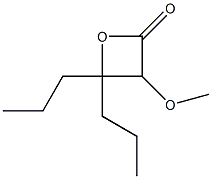 3-Methoxy-4,4-dipropyloxetan-2-one