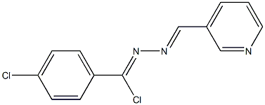 3-Pyridinecarbaldehyde [chloro(4-chlorophenyl)methylene]hydrazone