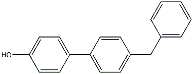 4'-Benzyl-1,1'-biphenyl-4-ol Structure