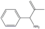 1-Phenyl-2-methyl-2-propen-1-amine Struktur
