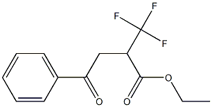 4-Phenyl-2-(trifluoromethyl)-4-oxobutanoic acid ethyl ester,,结构式