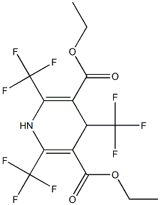  1,4-Dihydro-2,4,6-tris(trifluoromethyl)pyridine-3,5-dicarboxylic acid diethyl ester