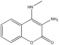 3-Amino-4-methylamino-2H-1-benzopyran-2-one