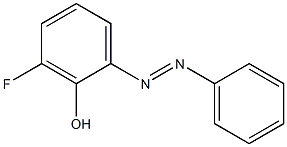 3-Fluoro-2-hydroxyazobenzene Structure