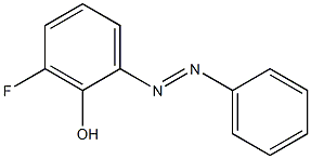 3-Fluoro-2-hydroxyazobenzene 结构式