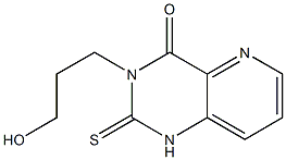 1,2-Dihydro-3-(3-hydroxypropyl)-2-thioxopyrido[3,2-d]pyrimidin-4(3H)-one Structure