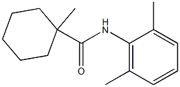 N-(2,6-Dimethylphenyl)-1-methylcyclohexane-1-carboxamide Structure