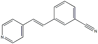 3-[2-(4-Pyridinyl)ethenyl]benzonitrile