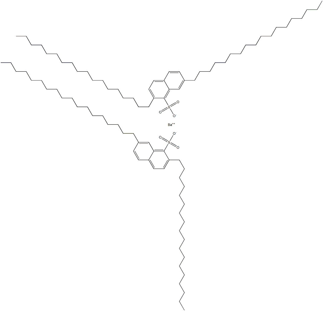 Bis(2,7-dioctadecyl-1-naphthalenesulfonic acid)barium salt