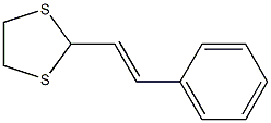 Cinnamaldehyde ethane-1,2-diyl dithioacetal,,结构式